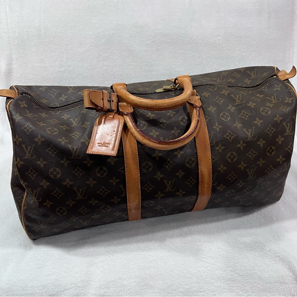 Vintage Louis Vuitton 55 Duffle Bag